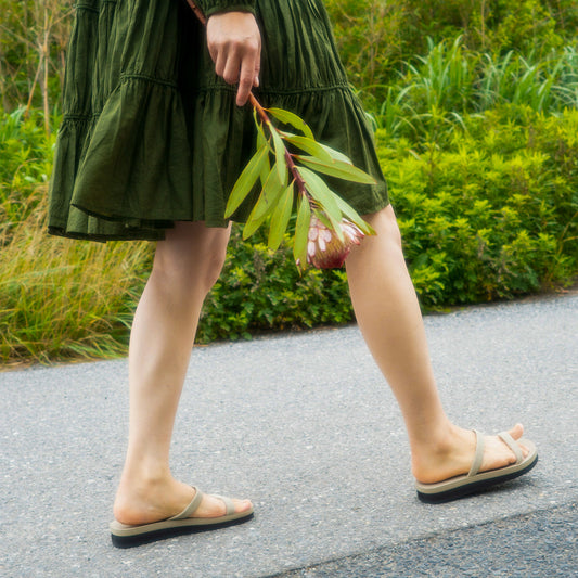 Womens Beige Sandals